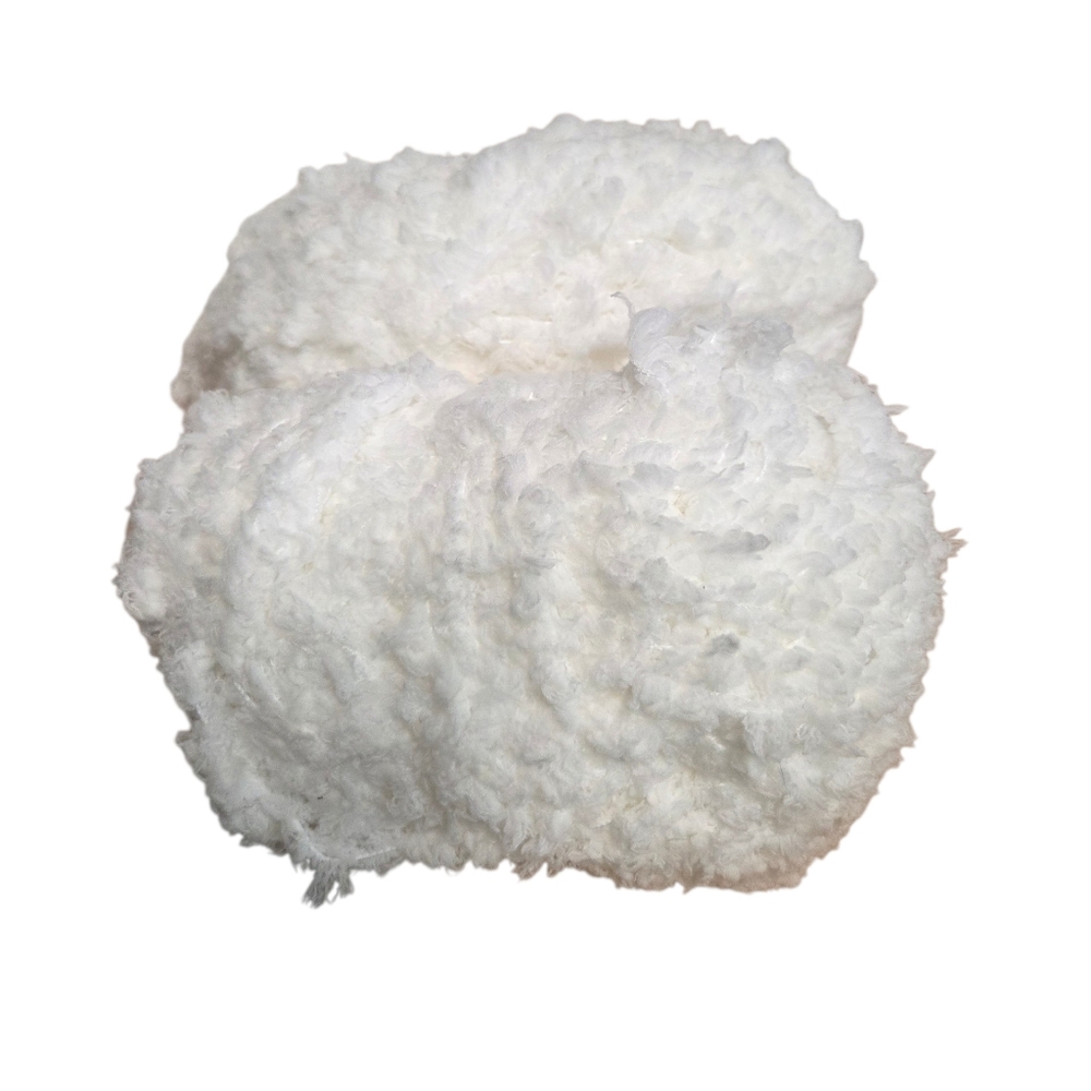 Red Heart Buttercup DISCONTINUED “White” - New Lot Of Seven Skeins Crochet Knit - Picture 10 of 10